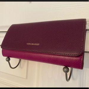 Vera Bradley Plum Audrey Wallet